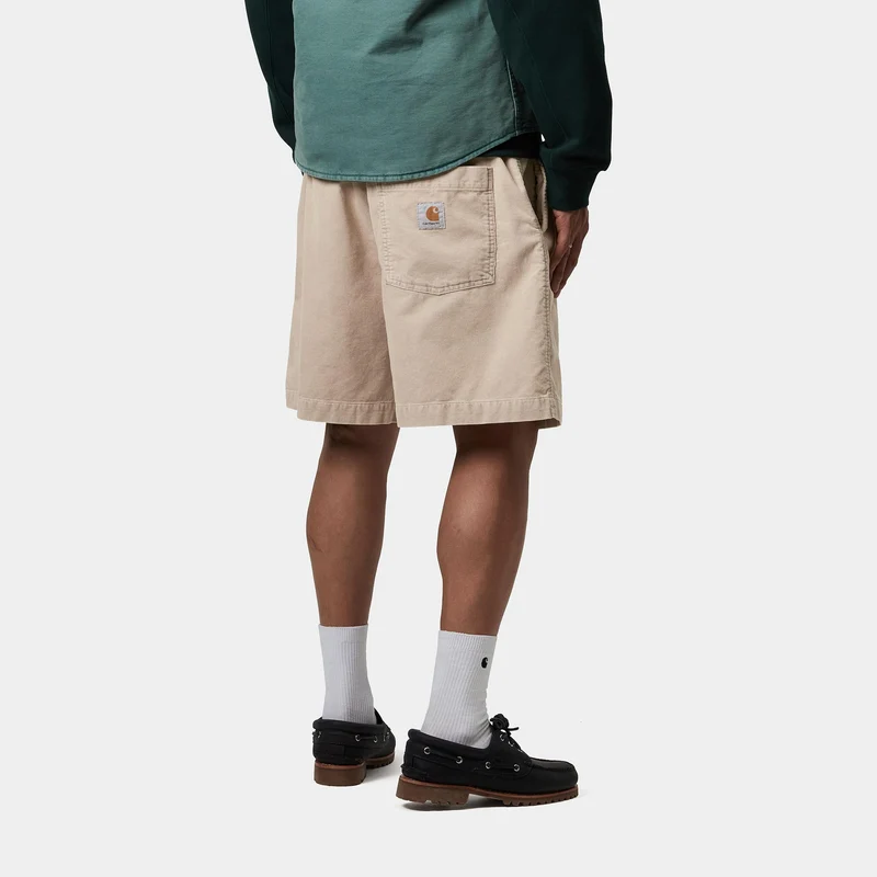 Carhartt WIP Herren Reynold Forsyth Cordshorts | Dunkelbeige, Dunkel gewaschen