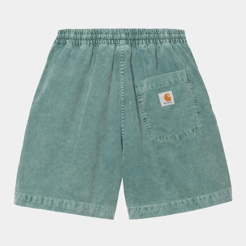 Carhartt WIP Herren Reynold Forsyth Cordshorts | Silver Pine Dusky Washed