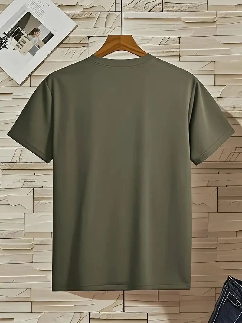 Christian | Herren Slim-Fit V-Ausschnitt Kurzarm T-Shirt