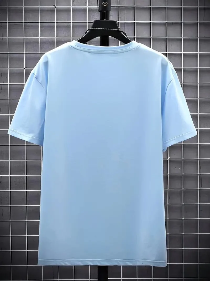 Christian | Herren Slim-Fit V-Ausschnitt Kurzarm T-Shirt