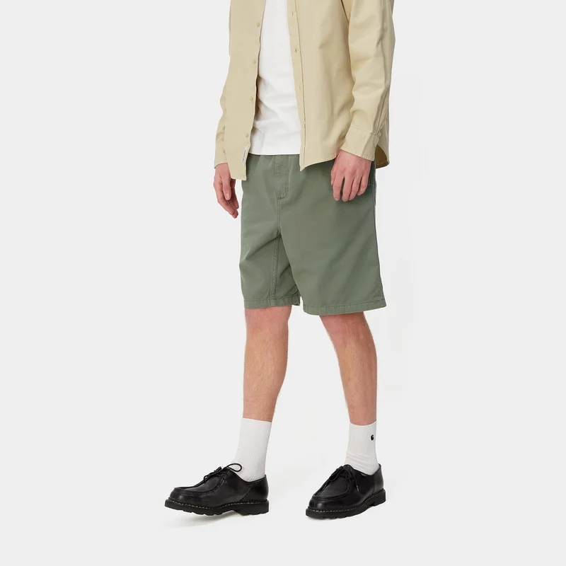 Carhartt WIP Herren Flint Moraga Twill Short | Park