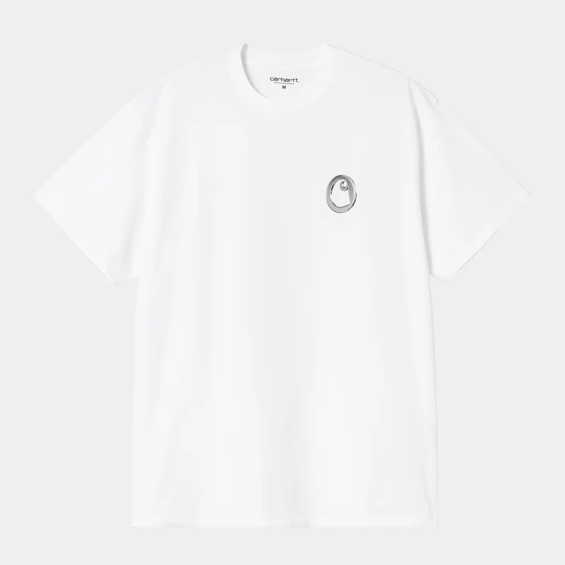 Carhartt WIP Herren Linked Charms T-Shirt | Weiß