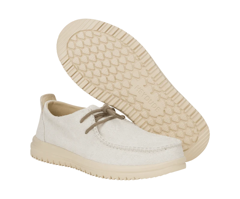 Hey Dude Wally NXT Moc Loafer für Herren | Egret / Wood Ash