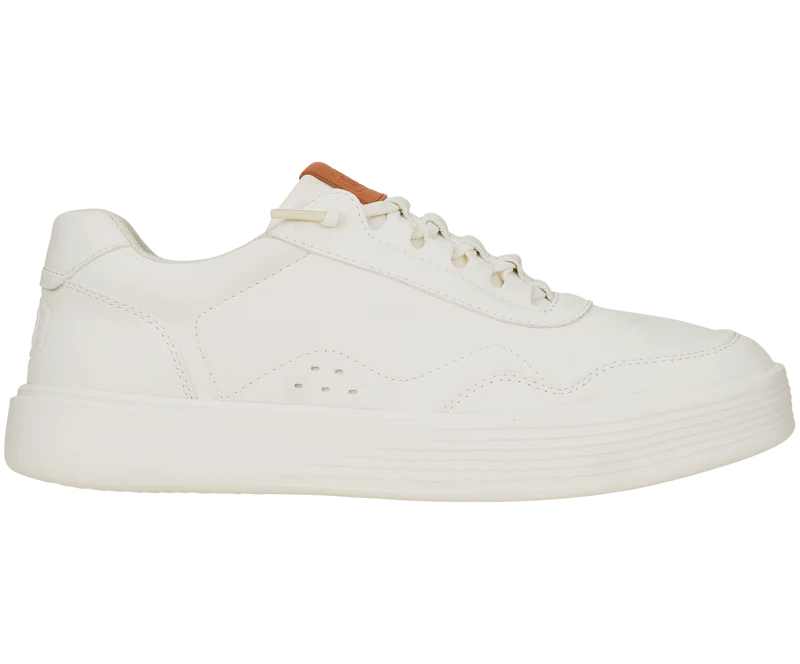 Hey Dude Hudson Classic Herren-Sneaker | Weiß