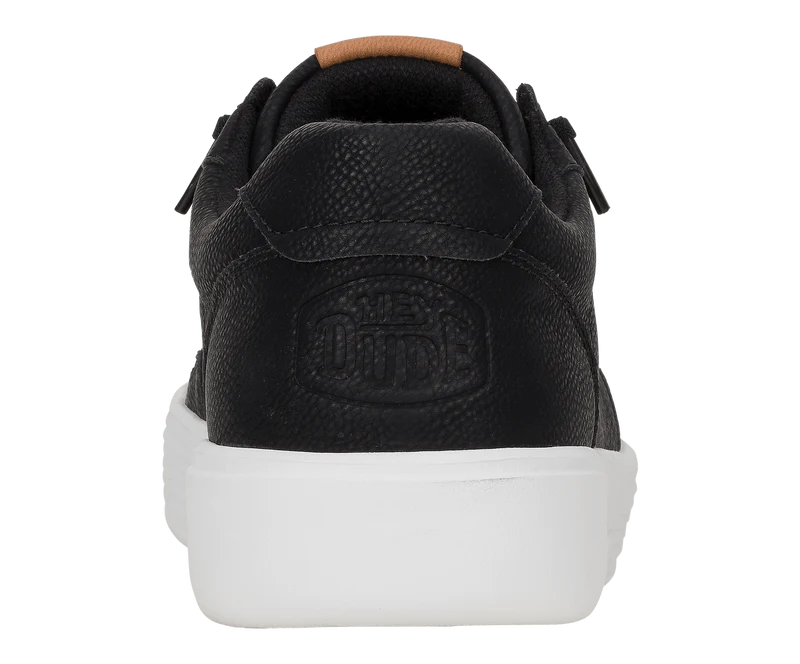 Hey Dude Hudson Classic Herren-Sneaker | Schwarz