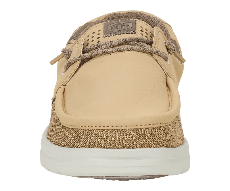 Hey Dude Welsh Grip Classic Mesh Herrenmokassin | Weihrauchbraun
