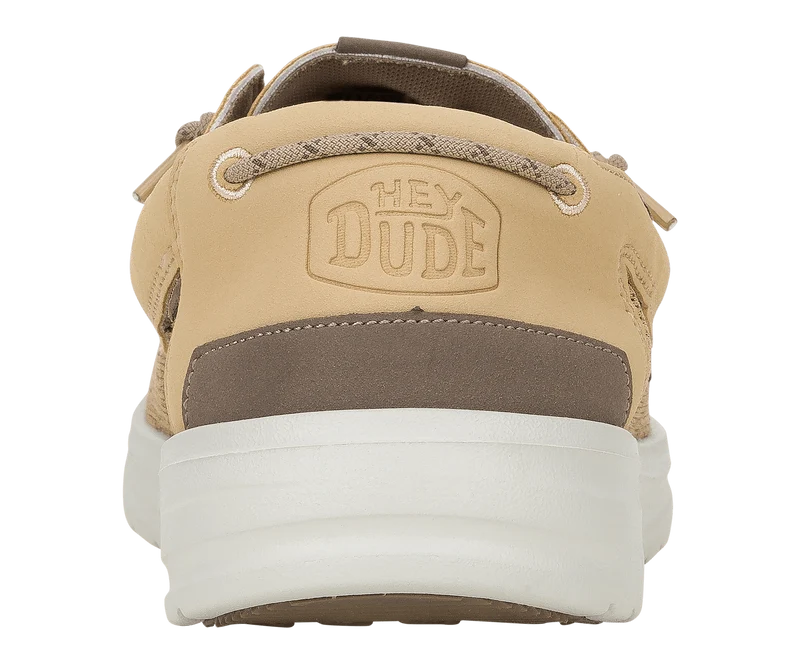 Hey Dude Welsh Grip Classic Mesh Herrenmokassin | Weihrauchbraun