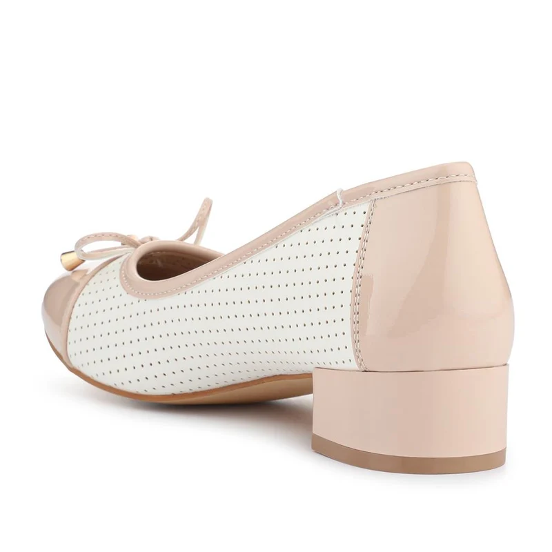 Smart Two-Tone Pumps - WBINS41101 / 327 498 - White-Beige