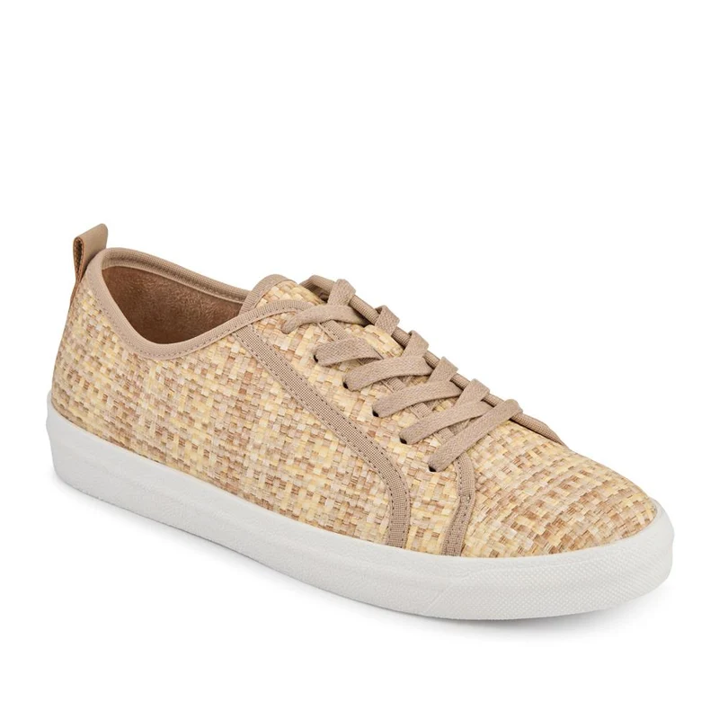 Knitted-Upper Lace-Up Trainers - PINYI41007 / 327 513