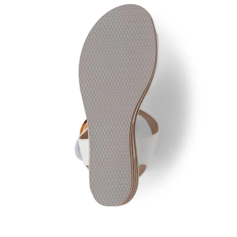 Touch-Fasten Wedge Sandals - WBINS39086 / 325 357 - White