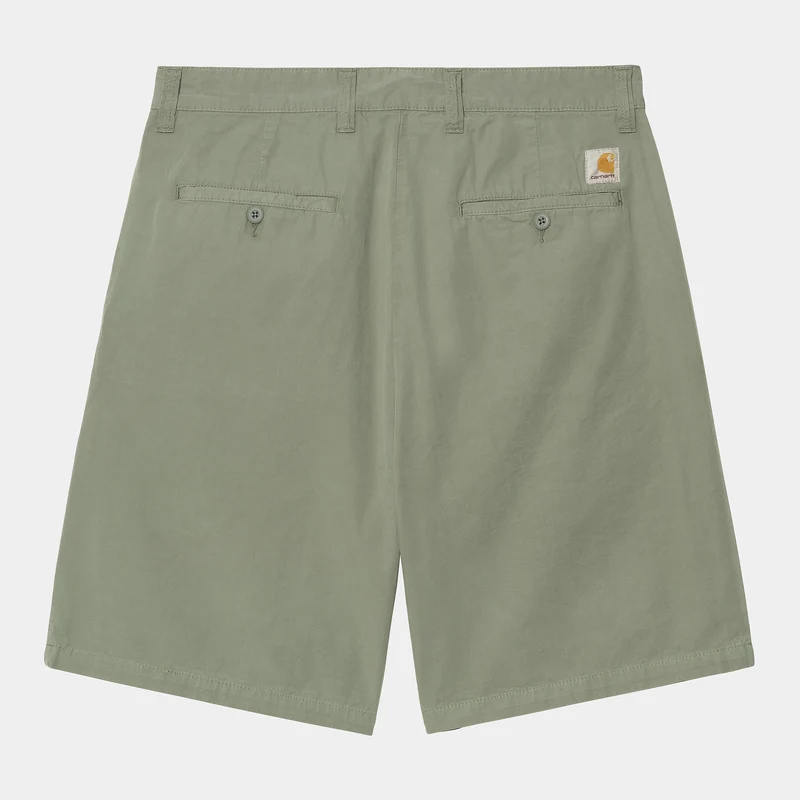 Carhartt WIP Herren Calder Dothan Popeline Shorts | Park Garment Dyed