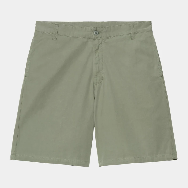 Carhartt WIP Herren Calder Dothan Popeline Shorts | Park Garment Dyed