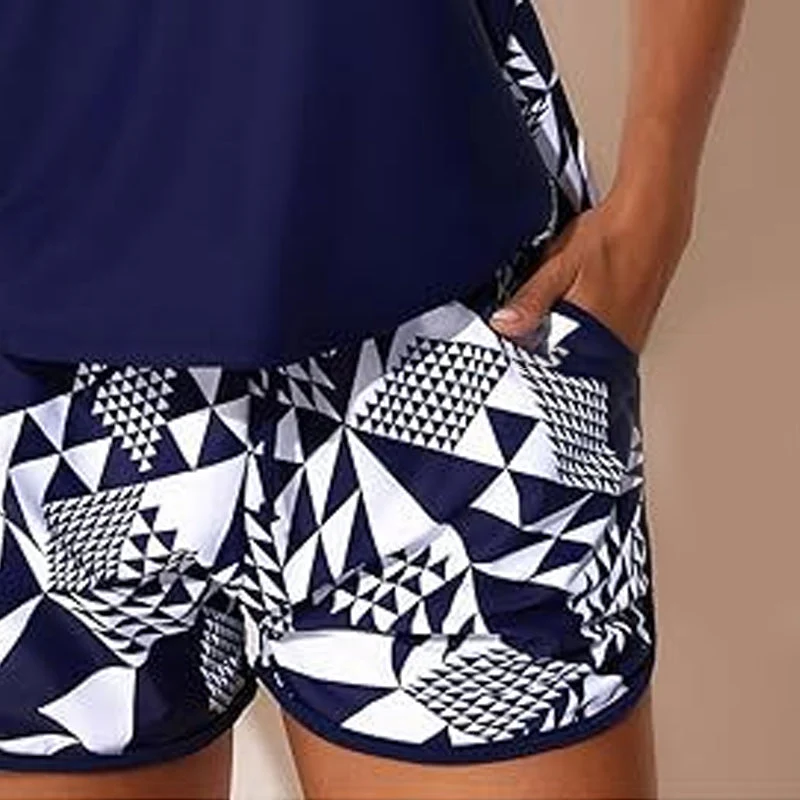 Lavitta | Sommerlicher Tankini mit tropischem Muster