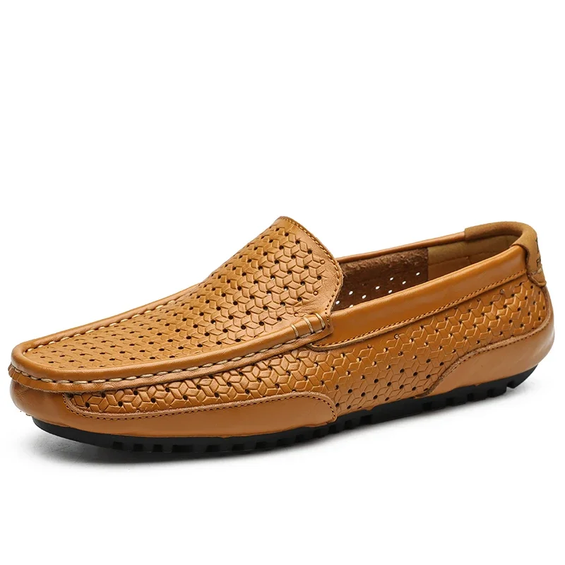 Robenlo | Luxuriöse Herren-Loafer in Flechtoptik