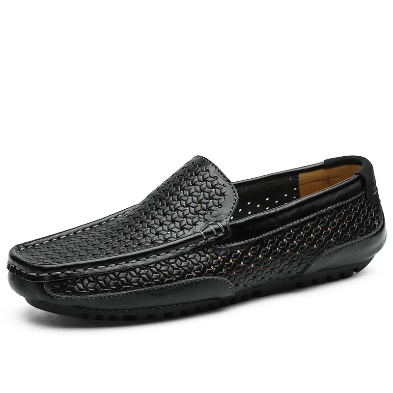 Robenlo | Luxuriöse Herren-Loafer in Flechtoptik