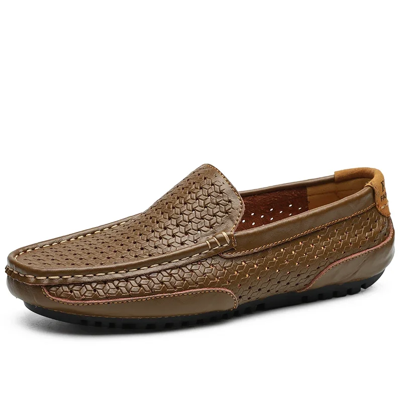 Robenlo | Luxuriöse Herren-Loafer in Flechtoptik