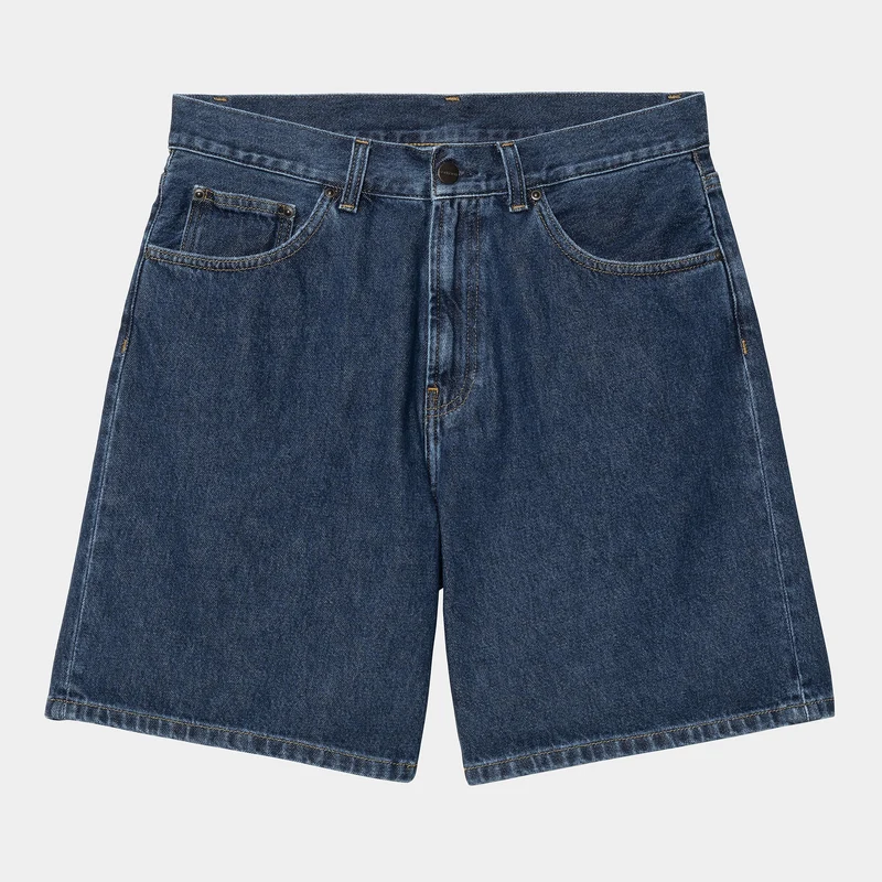 Carhartt WIP Herren Nolan Marshfield Denim Shorts | Blau Stone Washed