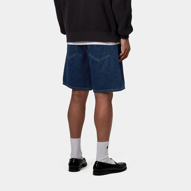 Carhartt WIP Herren Nolan Marshfield Denim Shorts | Blau Stone Washed