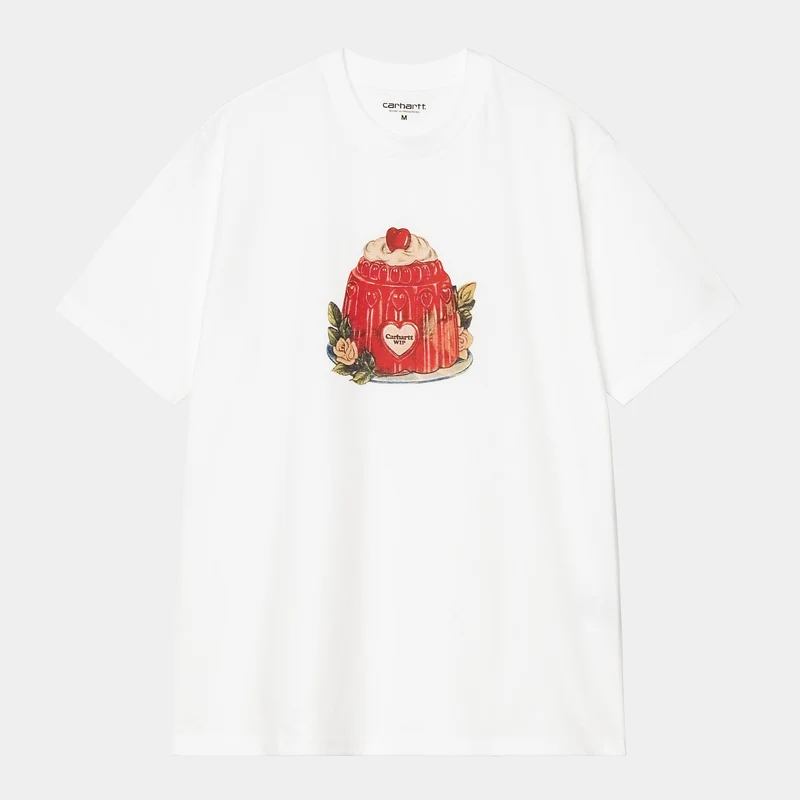 Carhartt WIP Herren Pudding T-Shirt | Weiß