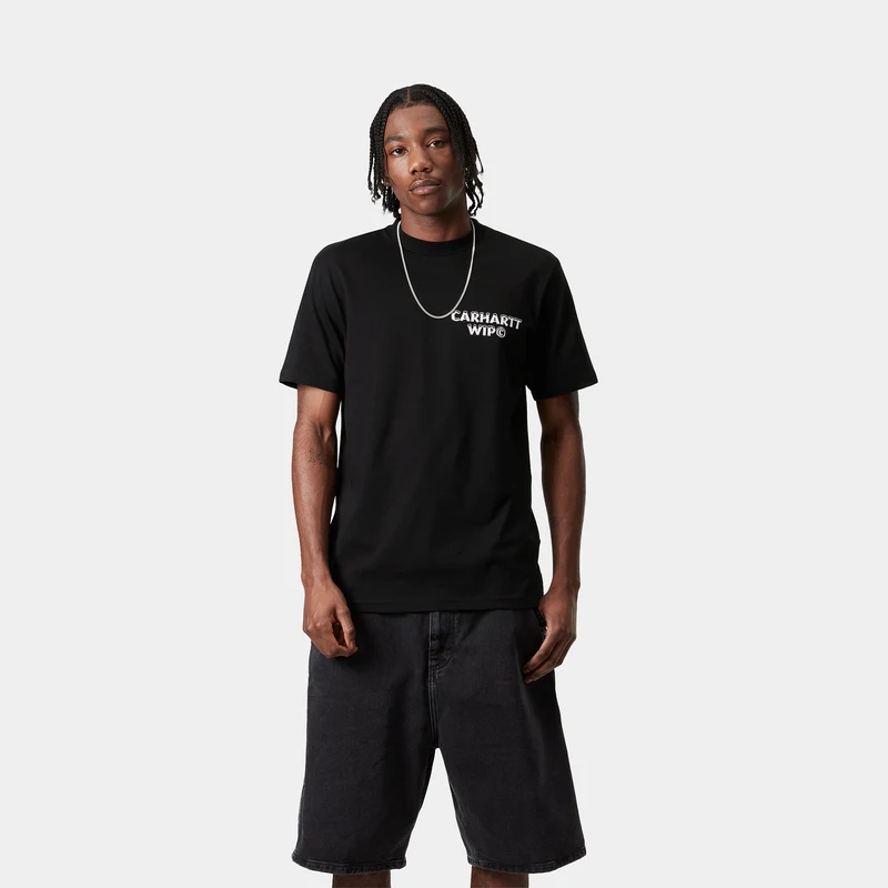 Carhartt WIP Herren Ice T-Shirt | Schwarz