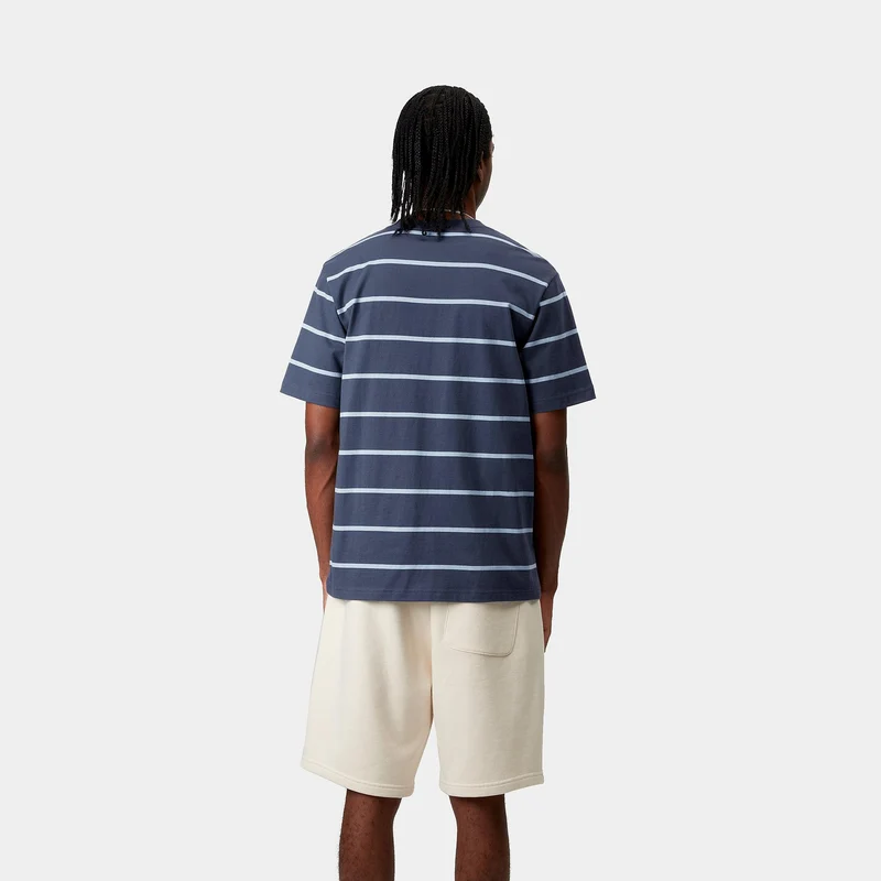 Carhartt WIP Herren Aiken T-Shirt | Dunkelblau