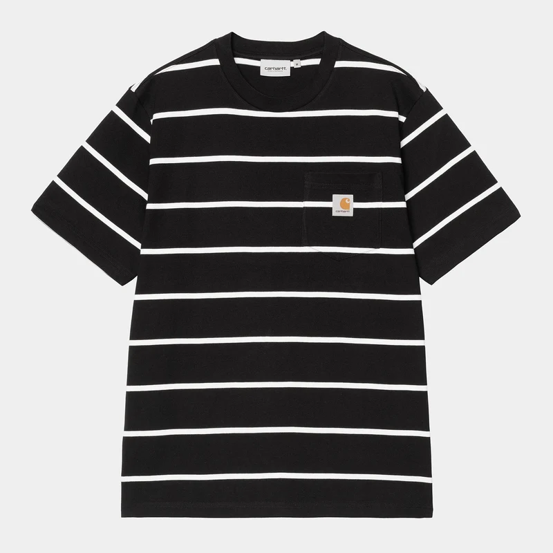 Carhartt WIP Herren Aiken T-Shirt | Schwarz