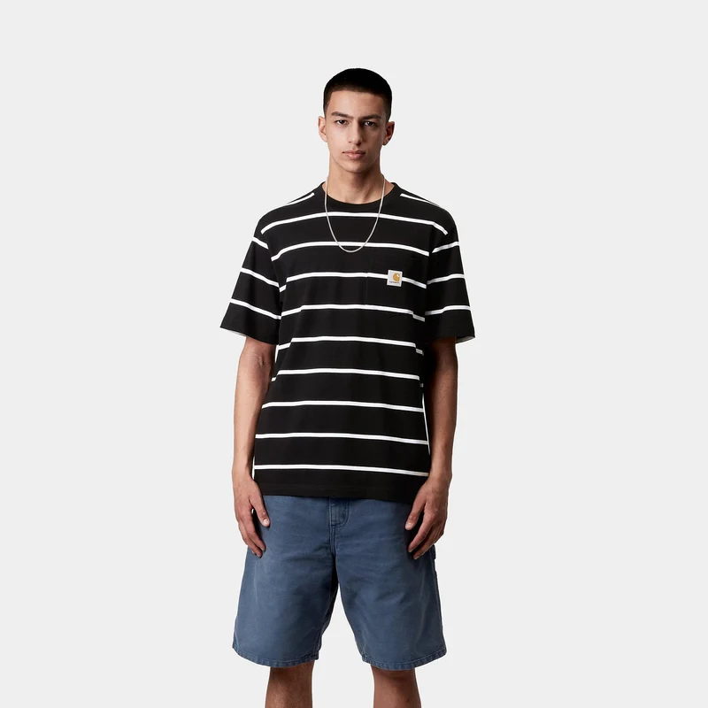 Carhartt WIP Herren Aiken T-Shirt | Schwarz