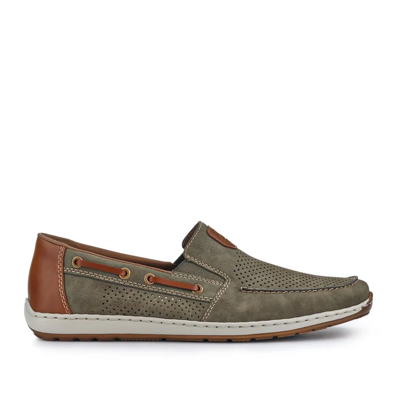 Slip-On Casual Shoes - RKR33500 / 319 700 - Olive