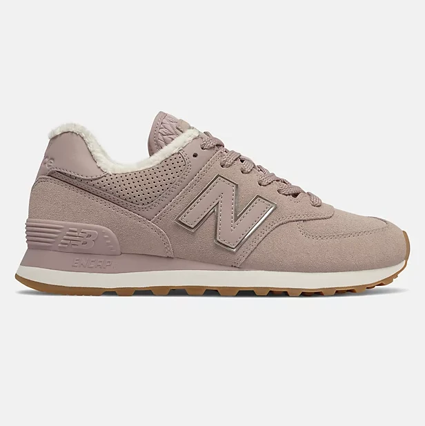 New Balance Damen 574 Fashion Trainer – Rosa