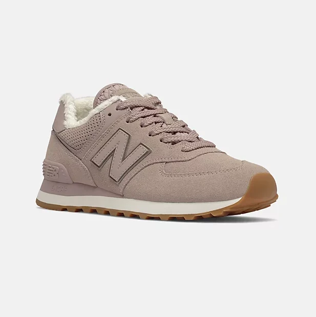 New Balance Damen 574 Fashion Trainer – Rosa