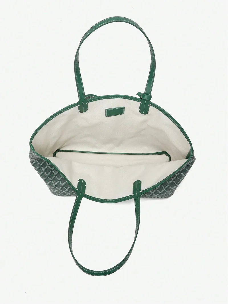 Damen PVC Umhängetasche leicht und geräumig
