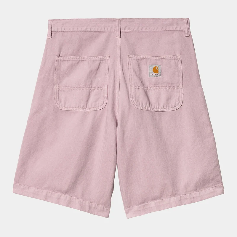 Carhartt WIP Herren Cooper Shawnee Herringbone Short | Hortensia Garment Dyed