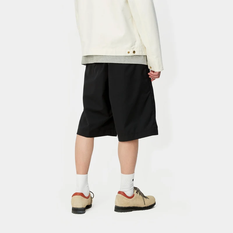 Carhartt WIP Herren Craft Dunmore Twill Shorts | Schwarz gespült