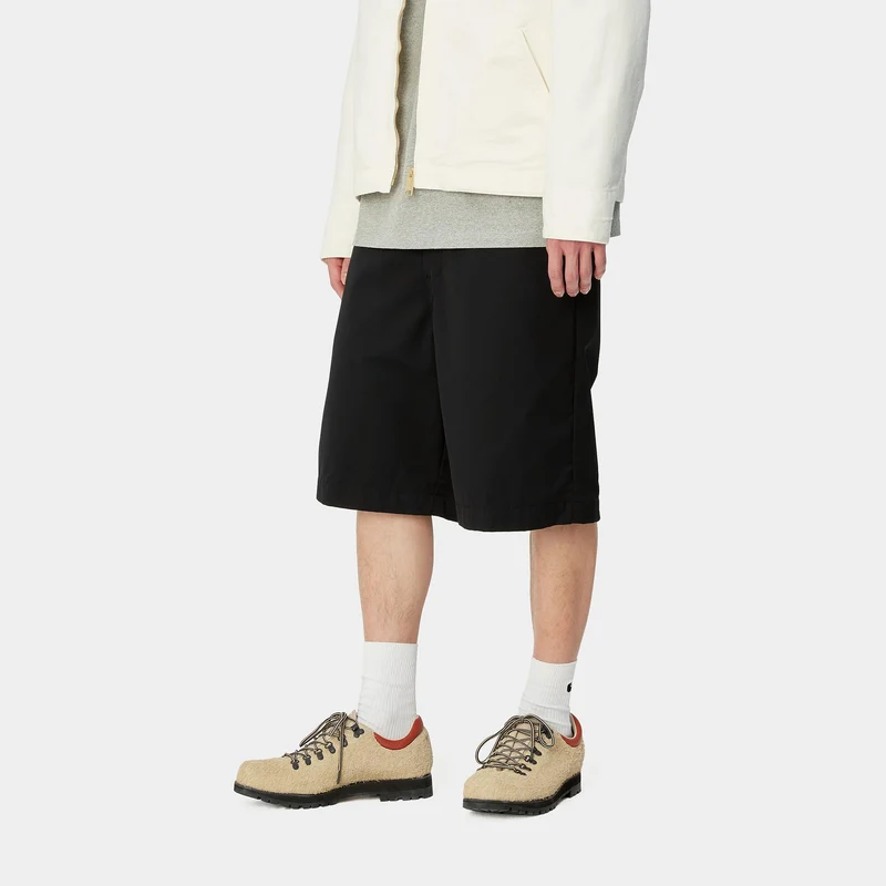 Carhartt WIP Herren Craft Dunmore Twill Shorts | Schwarz gespült
