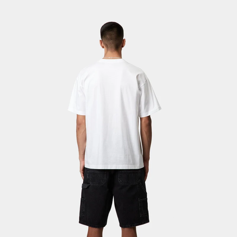 Carhartt WIP Herren Screwed Up Script T-Shirt | Weiß