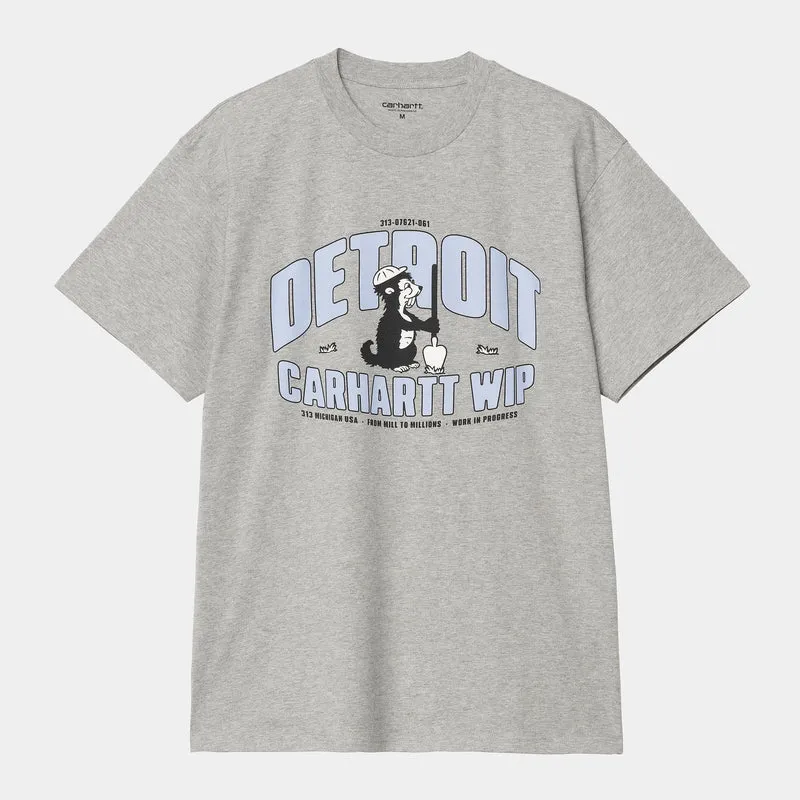 Carhartt WIP Herren Underground T-Shirt | Grau meliert