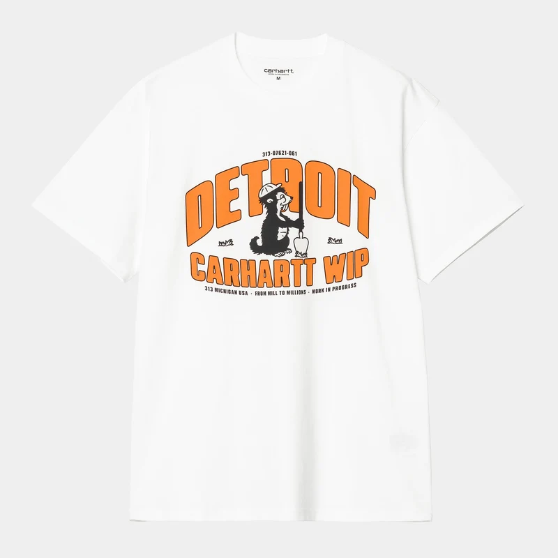 Carhartt WIP Herren Underground T-Shirt | Weiß