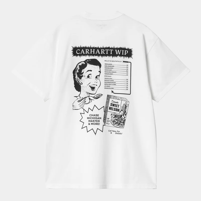Carhartt WIP Herren Catalogue T-Shirt | Weiß