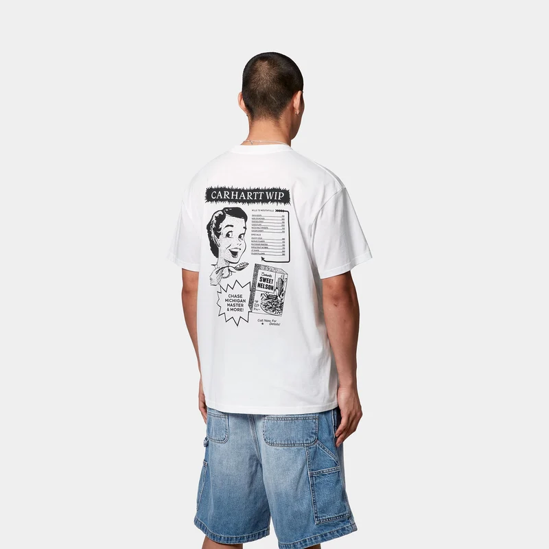 Carhartt WIP Herren Catalogue T-Shirt | Weiß