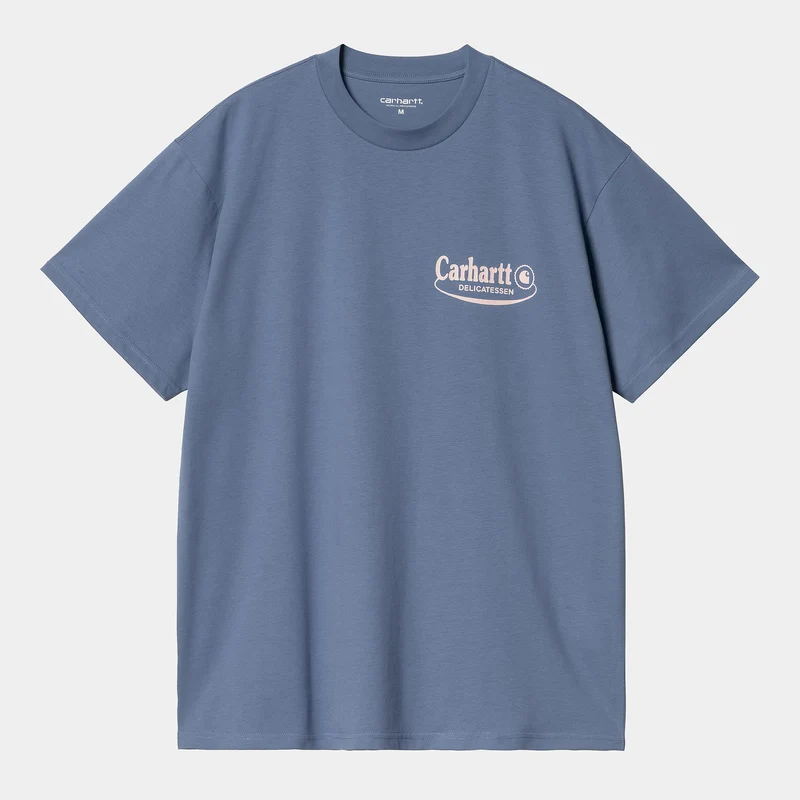Carhartt WIP Herren Katalog T-Shirt | Blaue Iris