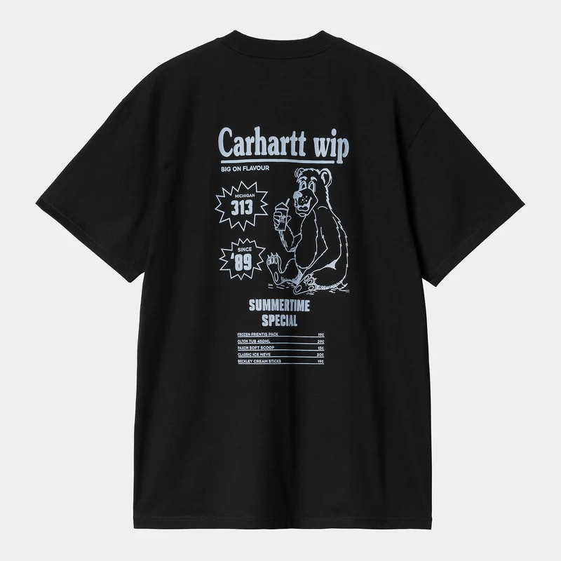 Carhartt WIP Herren Katalog T-Shirt | Schwarz