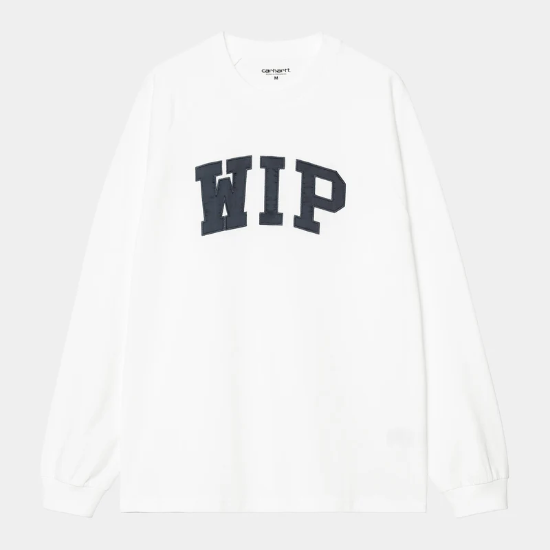 Carhartt WIP Herren WIP Work Langarm-T-Shirt | Weiß