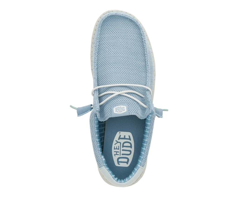 Hey Dude Wally Stretch-Socken für Herren, Mokassins | Wolkenblau / Morgenblau