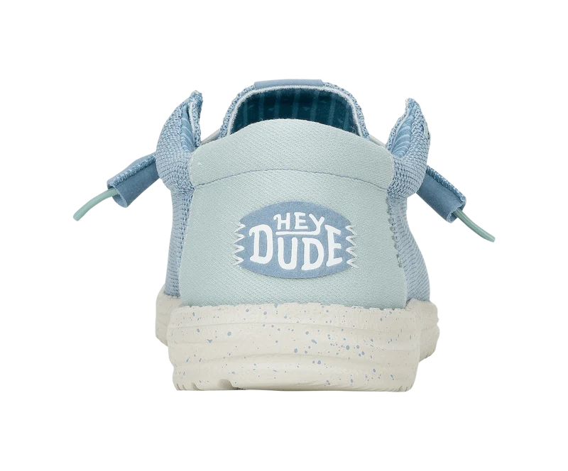 Hey Dude Wally Stretch-Socken für Herren, Mokassins | Wolkenblau / Morgenblau