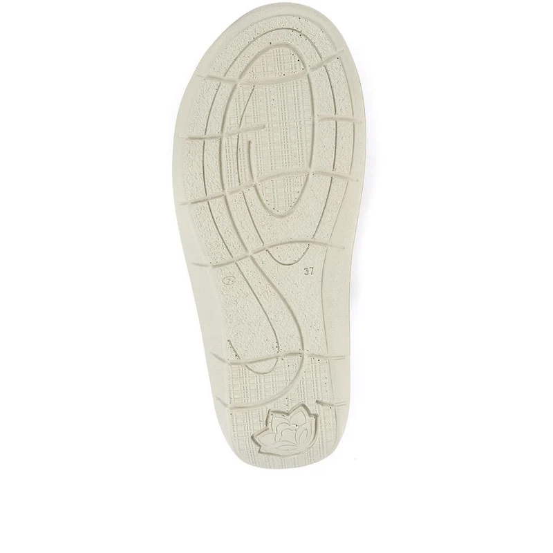 Extra Wide Fit Ladies Sandals - KORA / 320 187 - Denim