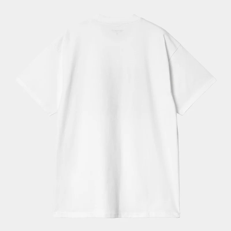 Carhartt WIP Herren Cai Arfon Bellis T-Shirt | Weiß