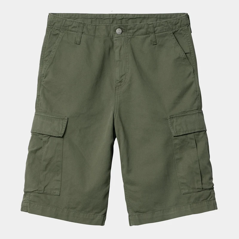 Carhartt WIP Herren Regular Moraga Twill Cargo Shorts | Dollargrün