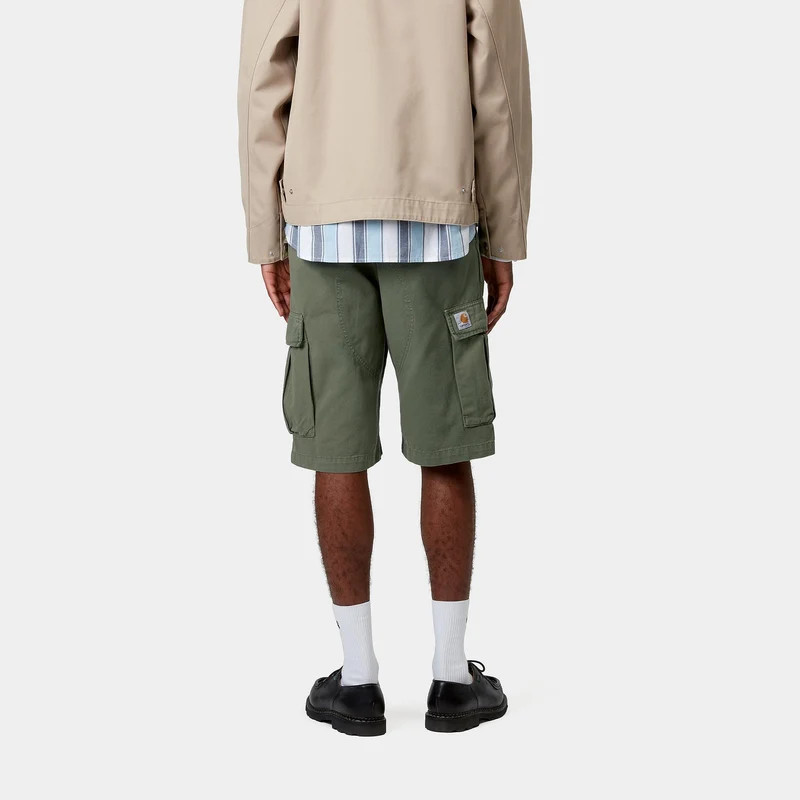 Carhartt WIP Herren Regular Moraga Twill Cargo Shorts | Dollargrün