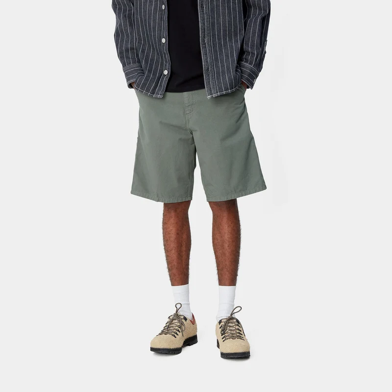 Carhartt WIP Herren Single Knee Newcomb Drill Short | Park