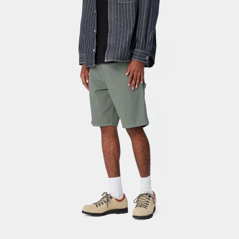 Carhartt WIP Herren Single Knee Newcomb Drill Short | Park